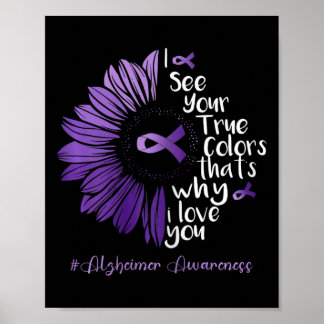 Affiche Je vois votre vraie couleur Heimerheimer Tournesol