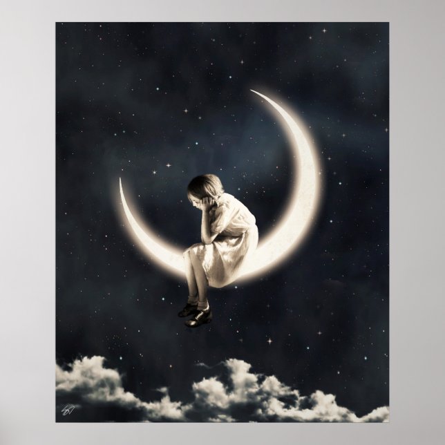 Affiche Je vous ai même donné la Lune (Devant)