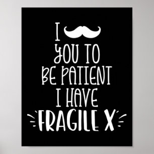 Affiche Je Vous Met Pour Être Patient J'Ai Des Enfants X F
