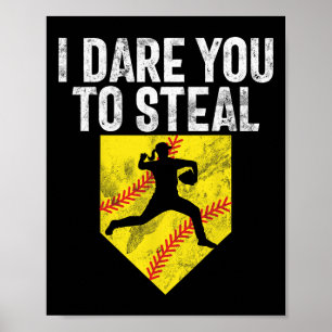 Affiche Je vous ose de voler Softll Catcher Game Day Vibes