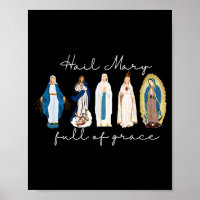 Je vous salue Marie pleine de grâce, Vierge Marie,
