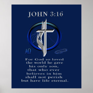 Affiche Jean 3:16