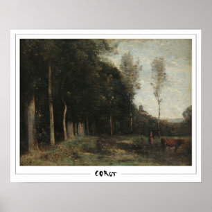 Affiche Jean-Baptiste-Camille Corot Beaux-Arts #188-2