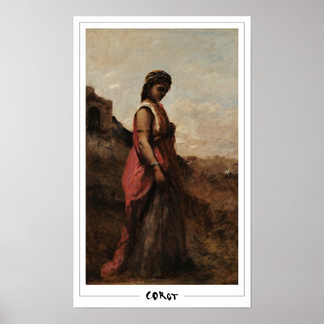 Affiche Jean-Baptiste-Camille Corot Beaux-Arts #427 (Devant)