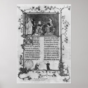 Affiche Jean de Joinville propose son livre sur Saint-Loui