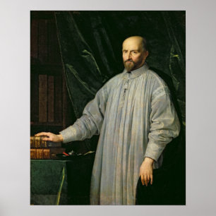 Affiche Jean Duvergier de Hauranne  Abbot of