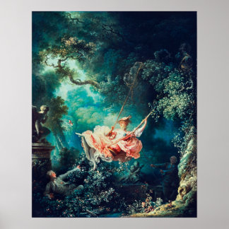 Affiche Jean-Honore Fragonard : La couture
