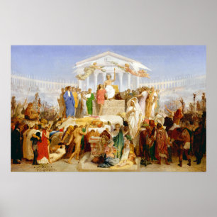 Affiche Jean-Léon Gérôme l'âge d'Augustus