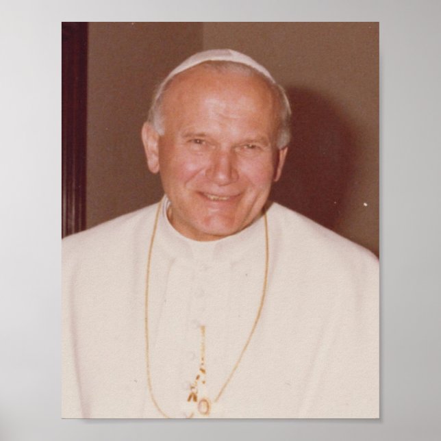 Affiche Jean-Paul II (Devant)