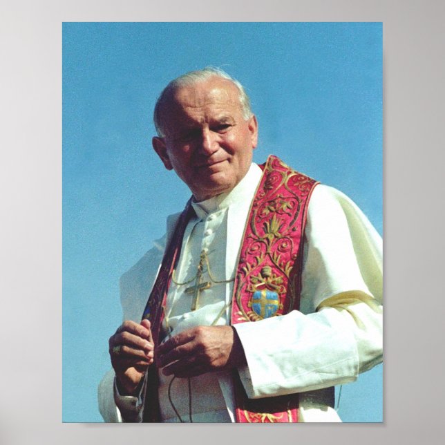 Affiche Jean-Paul II (Devant)