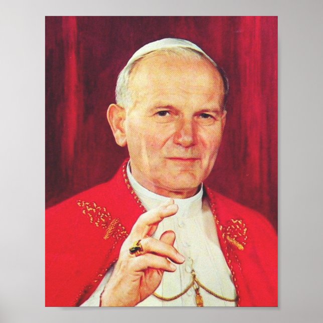 Affiche Jean-Paul II Evêque de Rome (Devant)