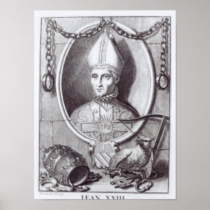 Affiche Jean XXIII, 1713