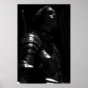 Affiche Jeanne d'Arc à écouter les voix Sombre esthétique