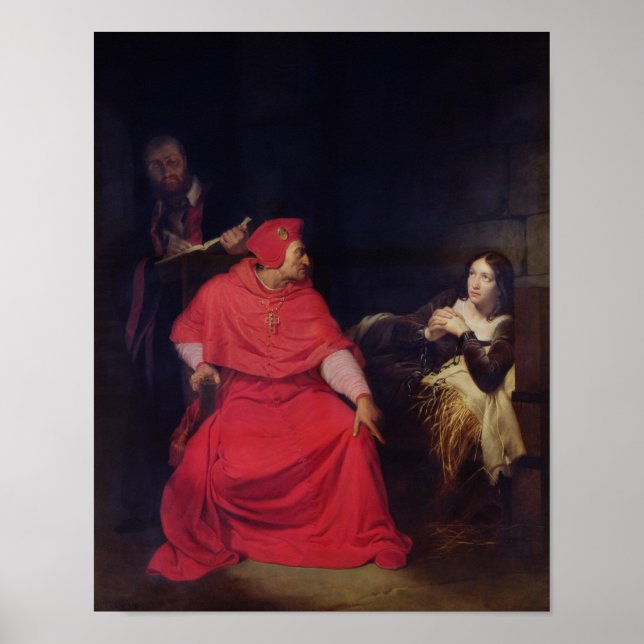 Affiche Jeanne d'Arc et Cardinal de Winchester (Devant)
