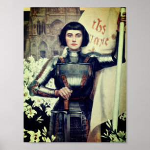Affiche Jeanne d'Arc (illustration Albert Lynch)