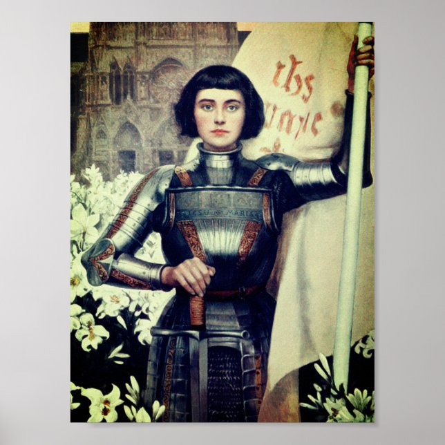 Affiche Jeanne d'Arc (illustration Albert Lynch) (Devant)