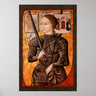 Affiche Jeanne d'Arc Maid d'Orléans
