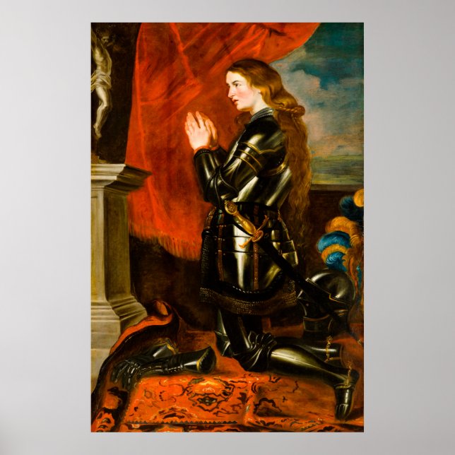 Affiche Jeanne d'Arc par Peter Paul Rubens (Devant)