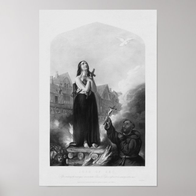 Affiche Jeanne d'Arc - Un martyr dans leur cause (Devant)