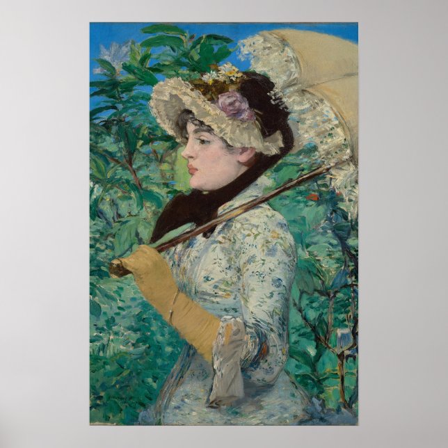 Affiche Jeanne | Édouard Manet (Devant)