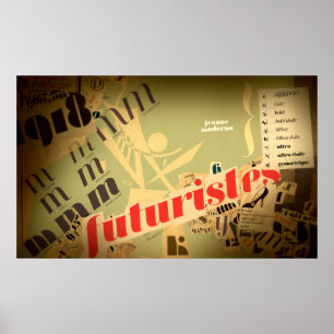 Affiche Jeanne : Futuristes