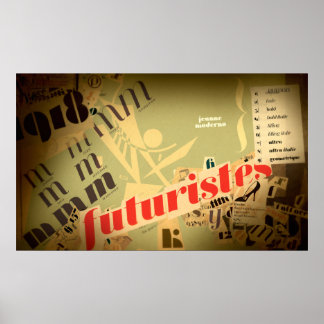 Affiche Jeanne : Futuristes