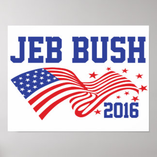 Affiche Jeb Bush 2016