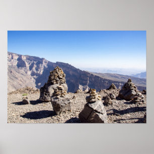 Affiche Jebel Shams - Sultanat d'Oman