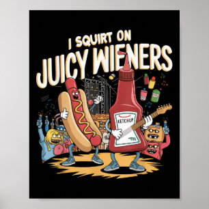 Affiche J'Écris Sur Jicy Wieners Mème Humour Sarcastique A