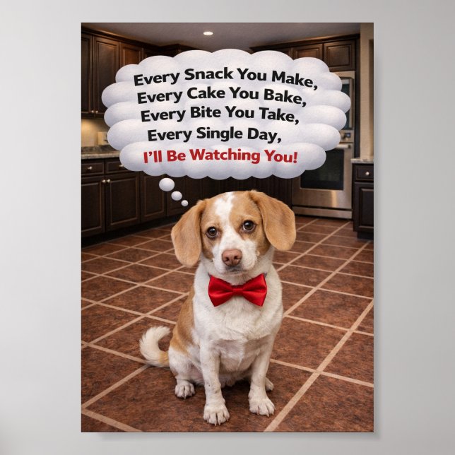 Affiche "Jed is Watching You" (Devant)