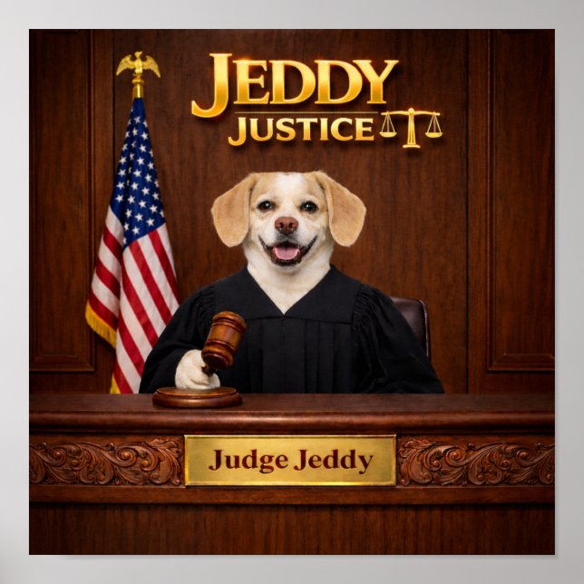 Affiche "Jeddy Justice" (Devant)