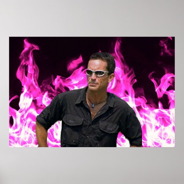 Affiche Jeff Probst (Devant)