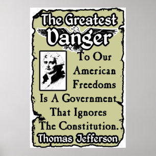 Affiche Jefferson : Le plus grand danger