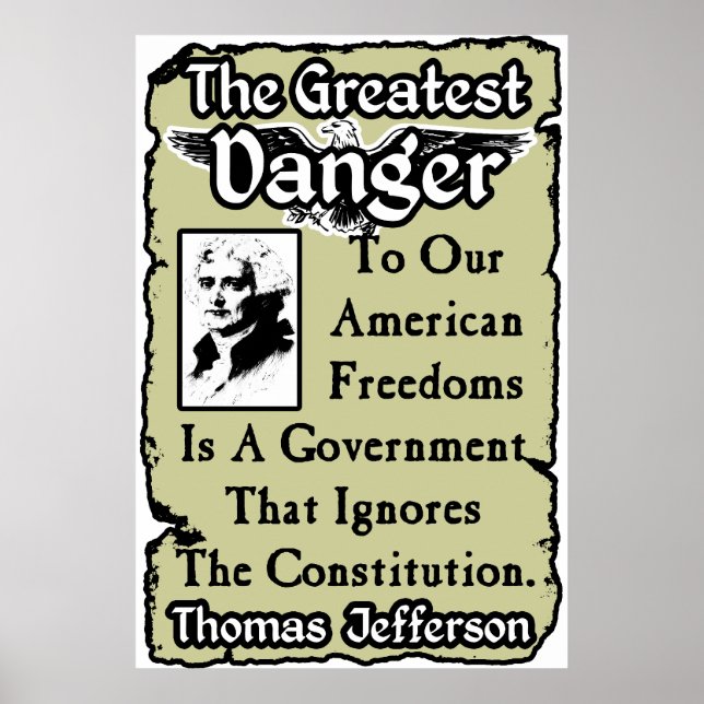 Affiche Jefferson : Le plus grand danger (Devant)