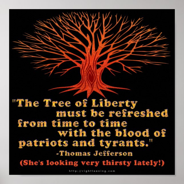 Affiche Jefferson Tree of Liberty (Devant)
