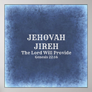 Affiche Jéhovah Jireh