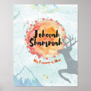 Affiche Jehovah Shammah