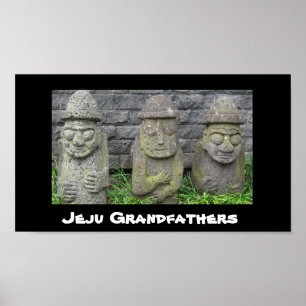 Affiche Jeju Grand-père, Jeju Grand-père