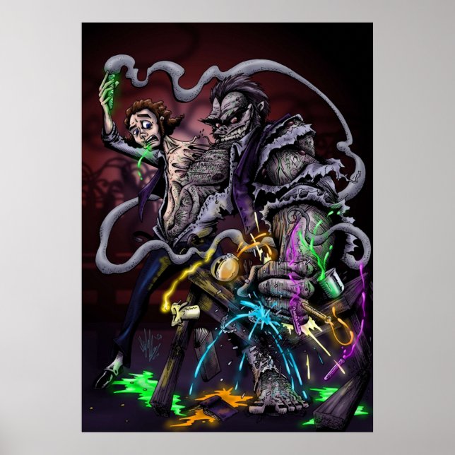 Affiche Jekyll et Hyde (Devant)