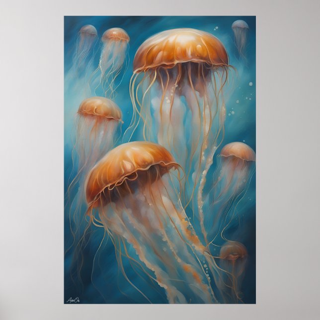 Affiche | Jellyfish | Art (Devant)