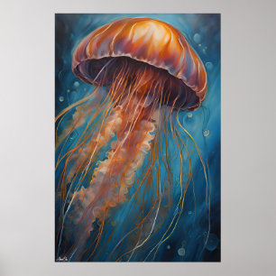 Affiche   Jellyfish   Art
