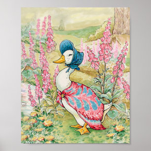 Affiche Jemima Puddle Duck