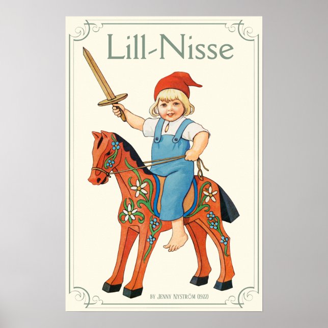 Affiche Jenny Nyström Lill-Nisse sur la route de war CC031 (Devant)