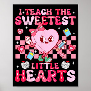 Affiche J'enseigne au coeur le plus doux Professeur Valent