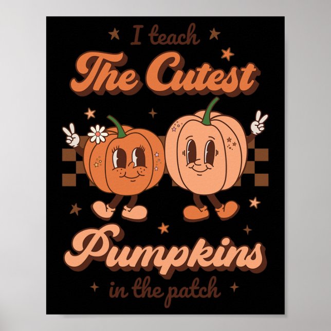 Affiche J'Enseigne Les Citrouilles Les Plus Couteux Dans L (Devant)
