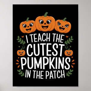 Affiche J'Enseigne Les Citrouilles Les Plus Couteux Dans L