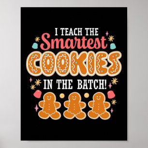Affiche J'Enseigne Les Cookies Les Plus Intelligents Dans