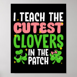 Affiche J'enseigne les trèfles les plus mignons dans Patch