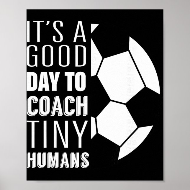 Affiche J'entraîne des petits humains Drôle de coach de fo (Devant)