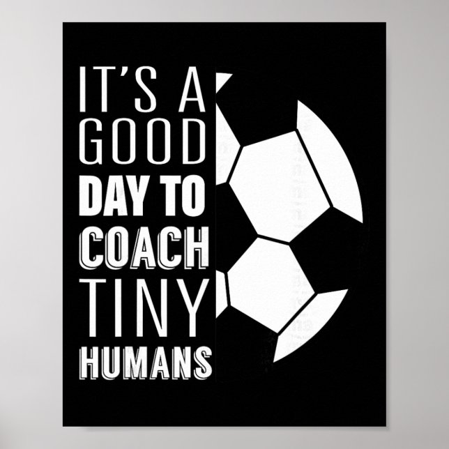 Affiche J'entraîne des petits humains Drôle de coach de fo (Devant)
